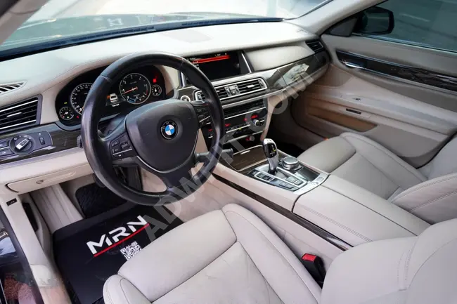 2015 -  BMW 7.50LD X DRİVE - نظام صوتي HARMAN&KARDON - مقاعد تدفئة - وسائط متعددة - من MRN GROUP