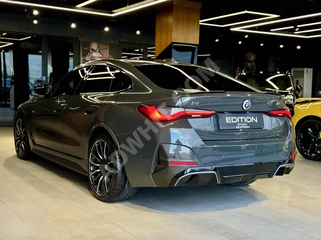 سيارة BMW İ4 M50 HEAD UP-360-CARBON-SHADOW - موديل2023  -EDITION