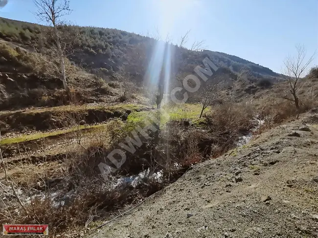 MARAŞ EMLAKTAN ELMALARDA SU KENARI TEK TAPU BAHÇE