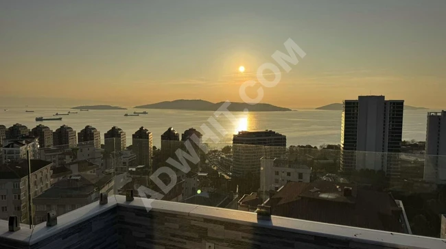 New duplex apartment for sale with a sea view in PETROL İŞ