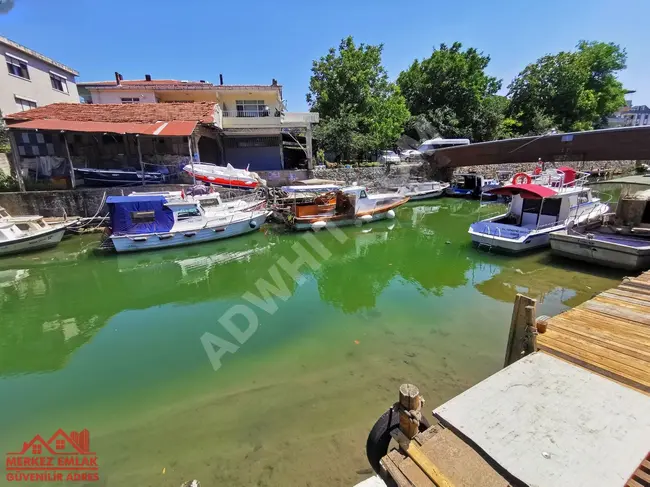 40 meters away from the river stream with a garden, pier, and view of the Göksu River