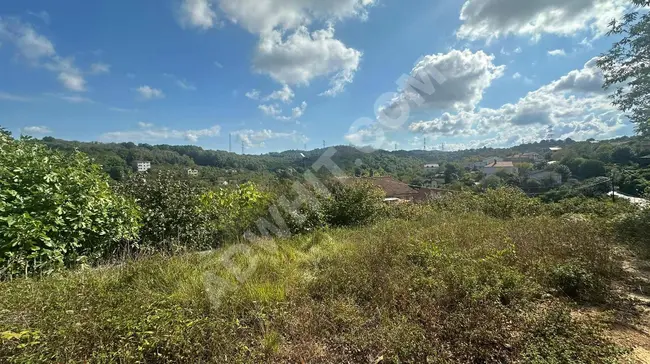 Land for sale in Beykoz Örnekköy with a plan of 0.20