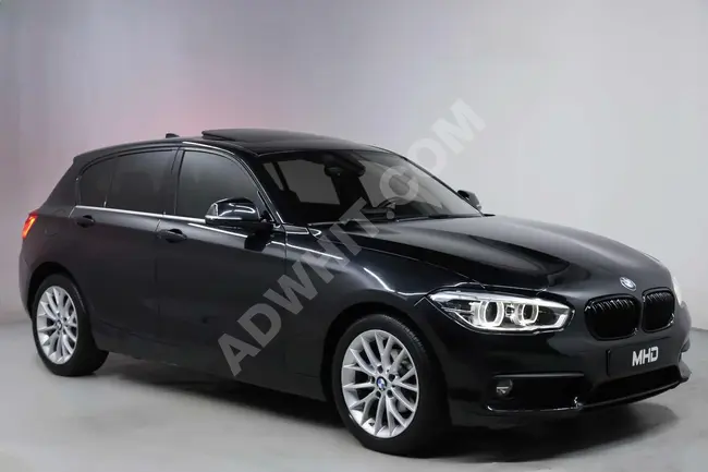 2016 - BMW 116d ONE EDİTİON  - فتحة سقف بانورامية - مقاعد جلد - بدون عويب - مسافة 135000 كم - من MHD