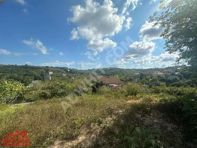 Land for sale in Beykoz Örnekköy with a plan of 0.20