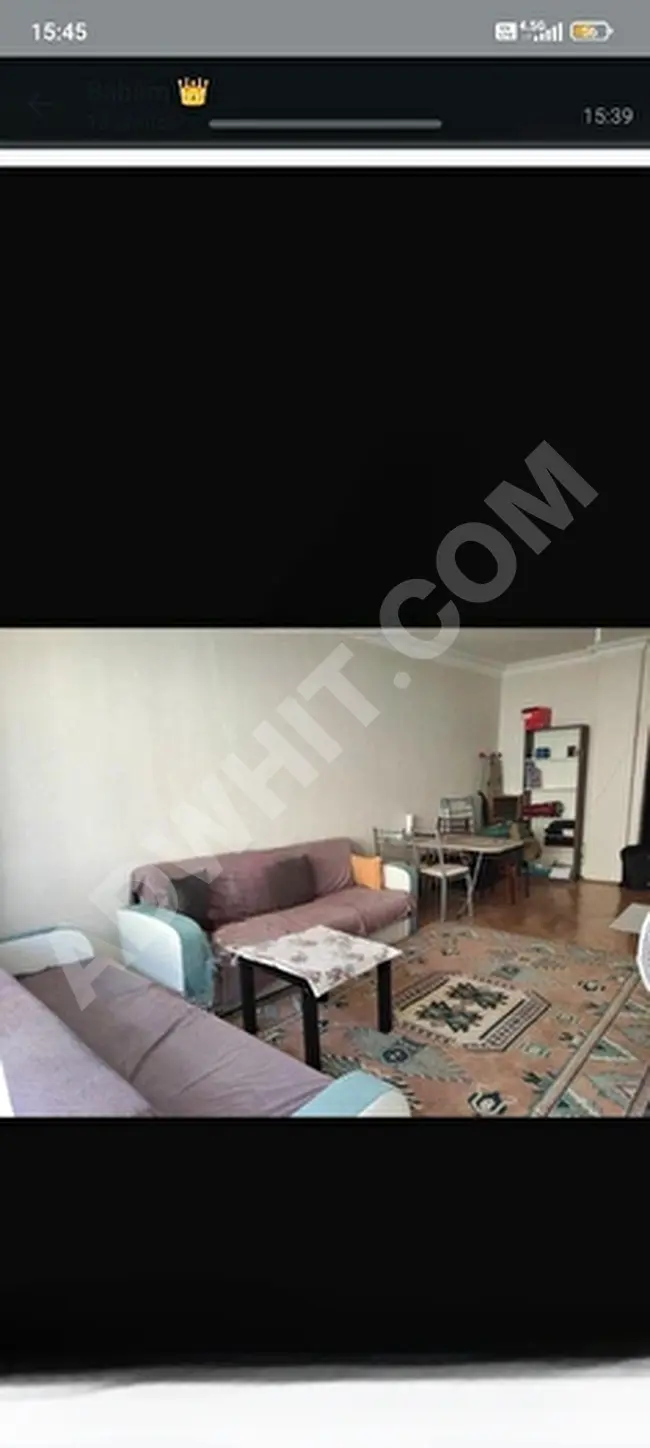 2+1 furnished apartment for rent in the Cerrahpaşa area