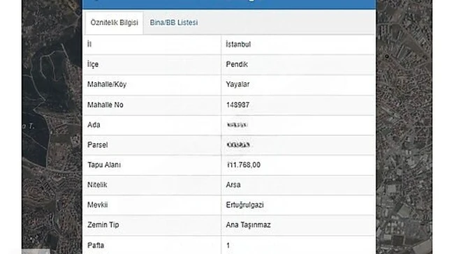 PENDİK YAYALAR MAHALLESİ 156 M2 SATILIK ARSA