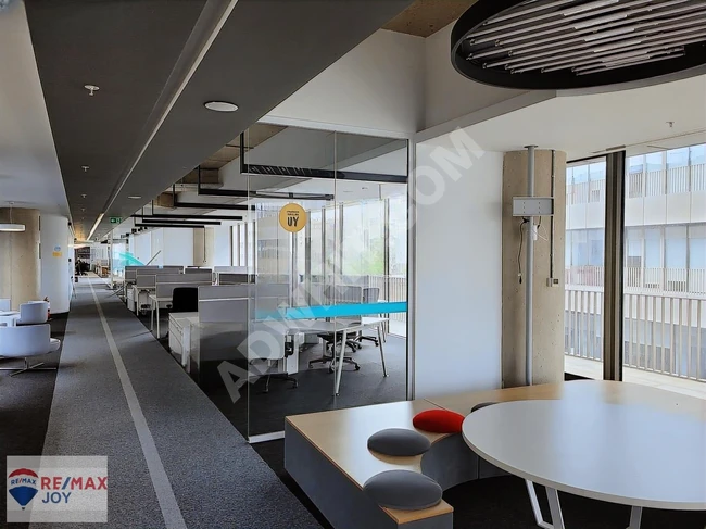 Office for rent with an area of 1,830 square meters in the luxurious AEROPARK building in KURTKÖY.