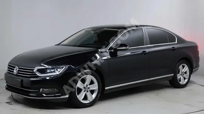 PASSAT 1.6TDİ DSG COMFORTLİNE 2019 - بلون اسود , معتنى بها , مصابيح LED - من MHD !