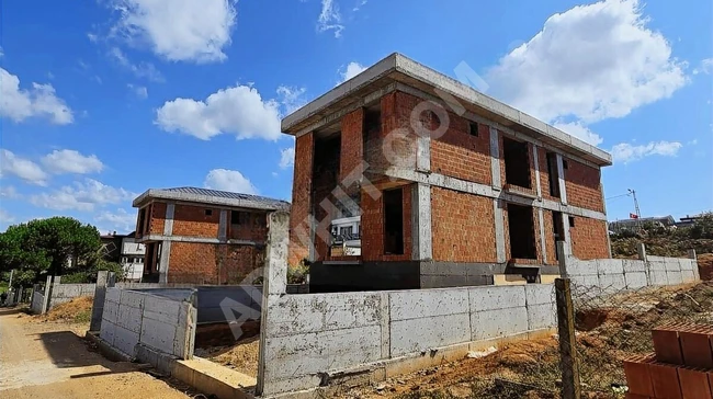 Unfinished villa for sale in AKFIRAT