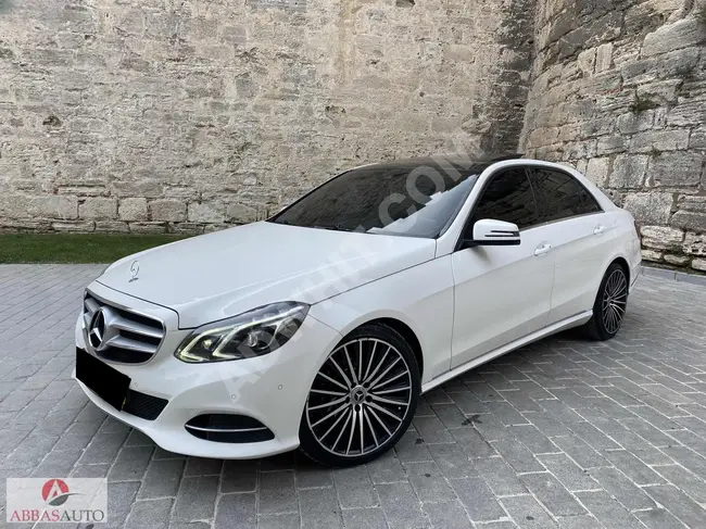 MERCEDES E180 ELİTE CAM TAVANLI+LED FAR+KOLTUK ISTMA FUL KAZASIZ