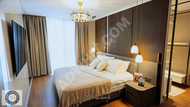 A very luxurious 4+1 apartment in a residential complex overlooking the Bosphorus in ÇENGELKÖY.