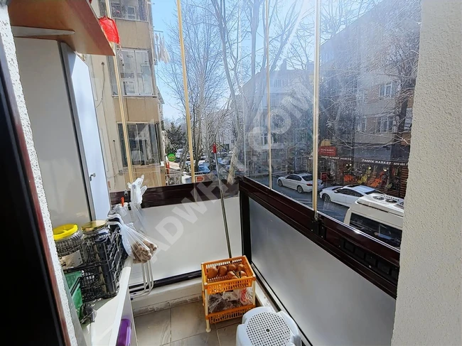 A 3+1 apartment with an area of 120m², located entirely on the front façade, situated on an upgrade street from ZÜMRÜT.