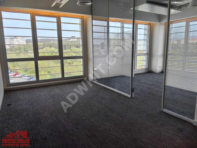 For rent: A + PLUS commercial office floor, spanning 740 square meters, in the center of KAVACIK.