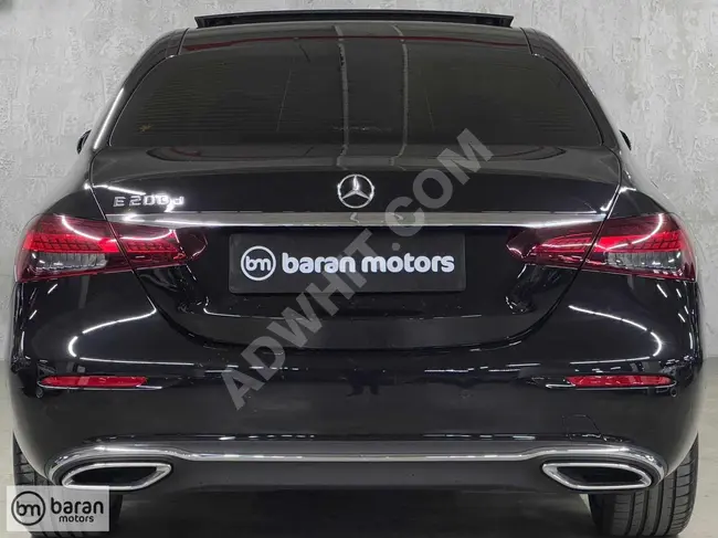 MERCEDES E200D EXCLUSIVE 2021 - نظام صوت BURMESTER  , ابواب شفط , بدون طلاء , من الوكيل - من BARAN MOTORS