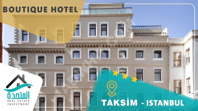 İstanbul'un kalbinde 3 yıldızlı turistik yatırım oteli