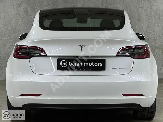 TESLA MODEL 3 LONG RANGE 2022 - All-wheel drive, with 490 horsepower - from BARAN MOTORS