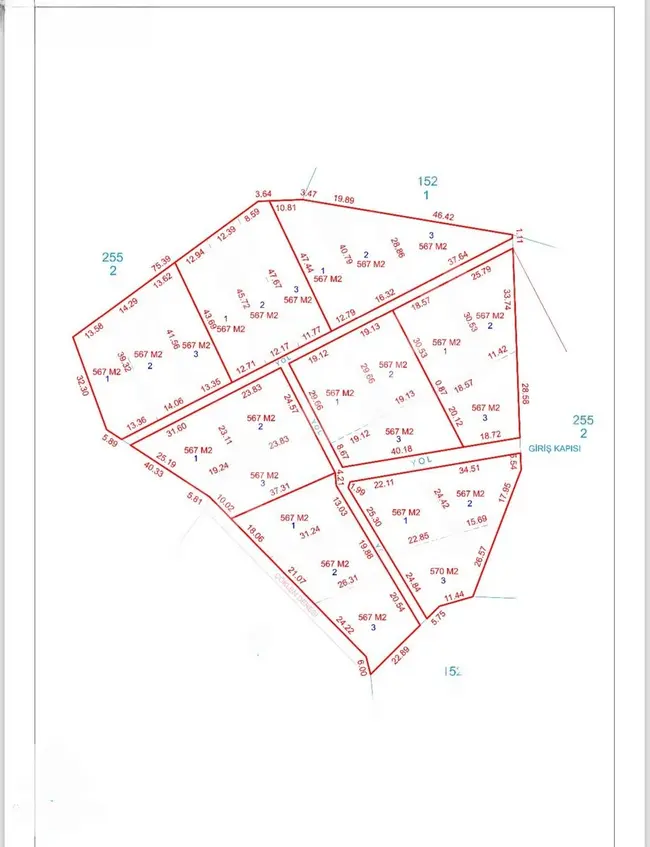 Villa land for sale opportunity in GEBZE OVACIK