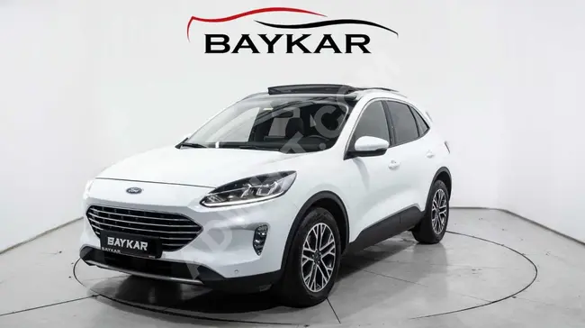 سيارة FORD KUGA 1.5 ECOBLUE TİTANİUM موديل 2022 4 مقاعد مدفئة عداد  48000 كم