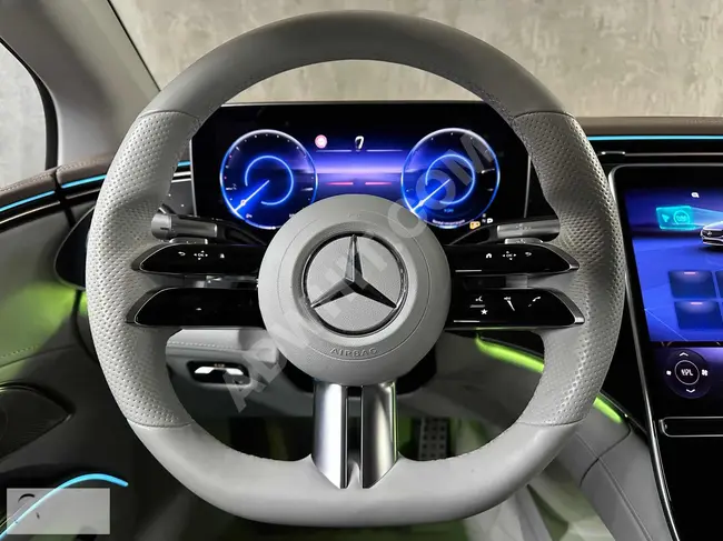 2022 MERCEDES BENZ EQS 350 AMG - مقاعد مبردة , كاميرا 360 درجة , محور خلفي , بدون طلاء , من الوكيل - من BARAN MOTORS