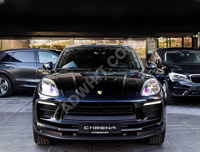 PORSCHE MACAN II 2.0 موديل 2021 بقوة 265 حصان, لون بوردو جلد - 10.000 كم - CARENA