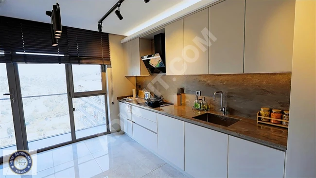 A very luxurious 4+1 apartment in a residential complex overlooking the Bosphorus in ÇENGELKÖY.