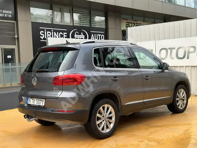 سيارة Volkswagen Tiguan موديل 2012  95,000 كم، أوتوماتيكي، سقف زجاجي ، مع قطعة للسحب إضافية.