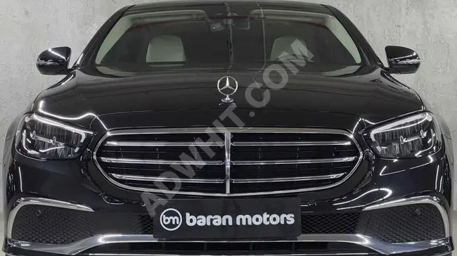 MERCEDES E200D EXCLUSIVE 2021 - نظام صوت BURMESTER  , ابواب شفط , بدون طلاء , من الوكيل - من BARAN MOTORS