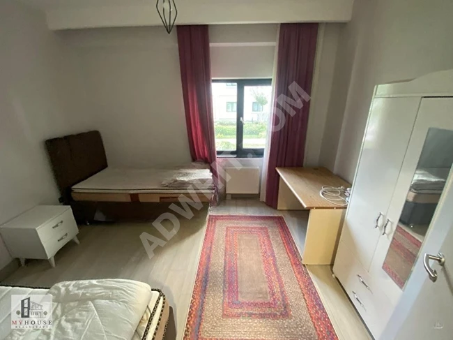 EmlakKonut Ispartakule Ev.3+1 159m2 Giriş Eşyalı Kiralık Daire