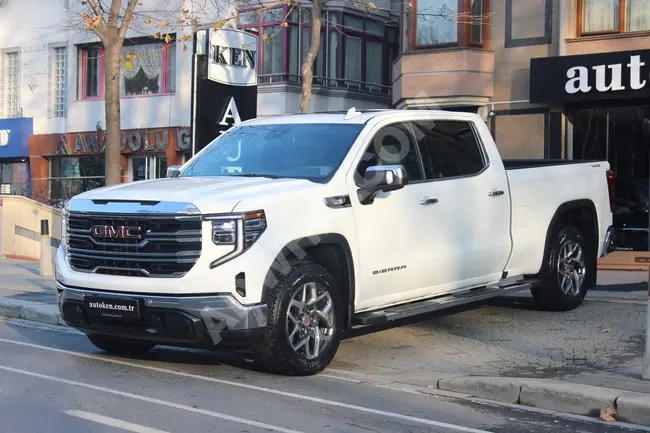 GMC SIERRA  موديل 2022 DURAMAX SLT 3.0L الاكثر تجهيزا, سيارة جاهزة - autoken