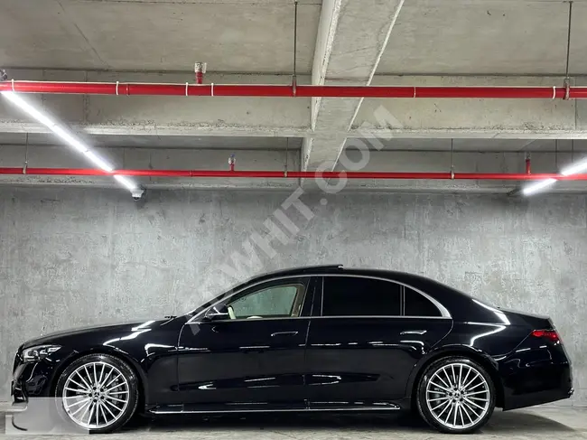 MERCEDES S400d AMG موديل 2023, شاشة عرض على الزجاج , محور خلفي,DISTR , تلفاز, جنوط 21 - من BARAN MOTORS