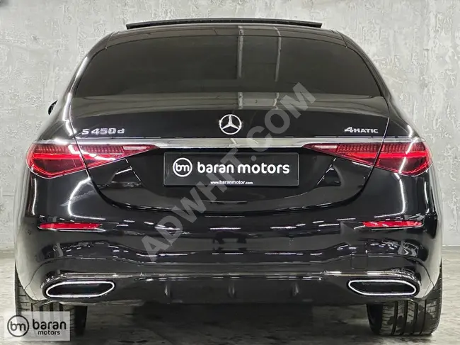 MERCEDES S450D L 2023 - حزمة GECE  , بمحور خلفي , شاشة عرض 3D على الزجاج الامامي - من BARAN MOTORS