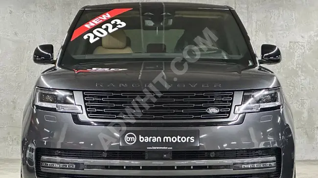 RR D350 2023 - شاشة عرض على الشاشة , مقاعد مبردة  , محور خلفي ,  جنوط  بلون اسود 23 اش - من BARAN MOTORS