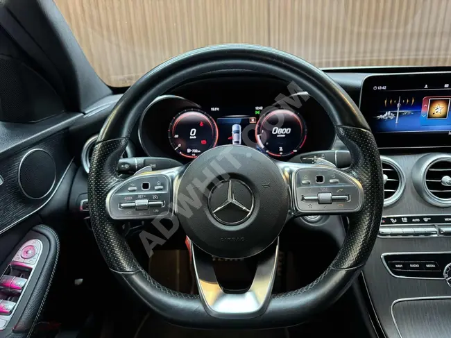 2020 Mercedes C200d AMG 9G-Tronic Y.Servis Bakımlı Boyasız !