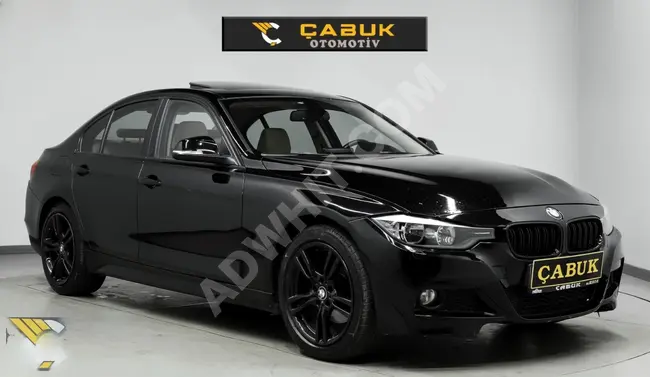 2013 BMW 320d M PAKET + SUNROOF + SİYAH İÇİ BEJ + SERVİS BAKIMLI