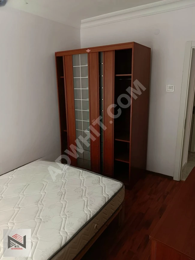 Fully furnished apartment, with elevator, on the corner, with natural gas heating, in SEYİTÖMER MAHALLESİ