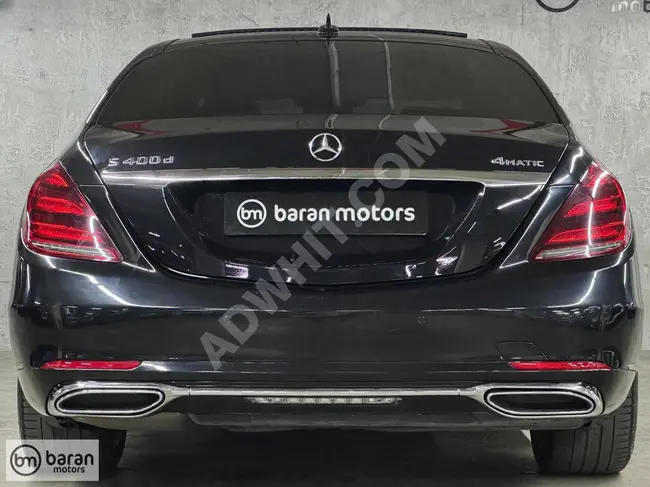 BARAN MOTORS 2017 BAYİ MERCEDES BENZ S400d LONG SOĞUTMA BOYASIZ