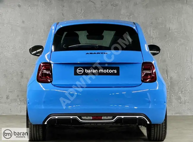 FIAT 500 E ABARTH - 155 horsepower, in POISON blue, heated seats - from BARAN MOTORS