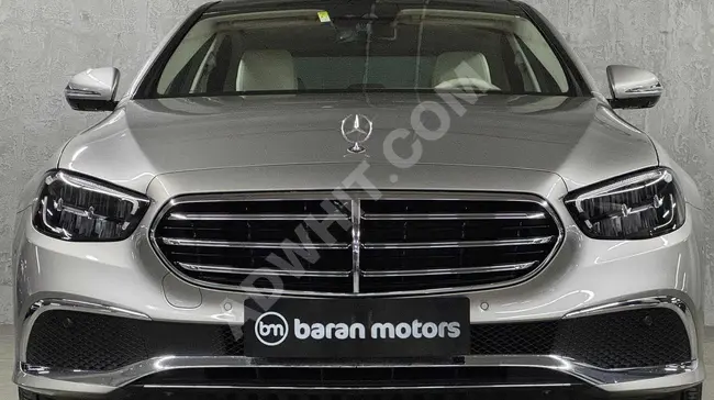 2021 - MERCEDES  E200D EXCLUSIVE - طلب خاص - بدون طلاء و بدون قطع تبديل  - من BARAN MOTORS