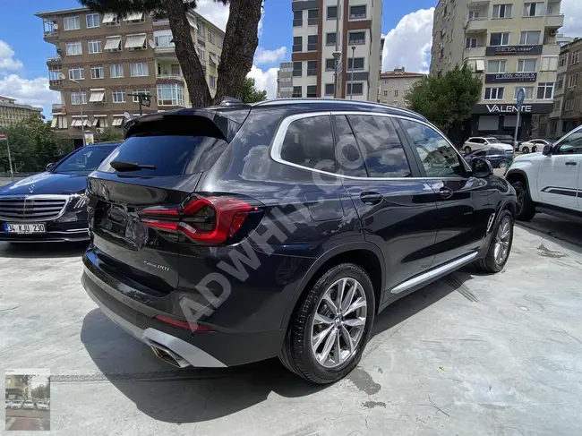 سيارة  BMW X3 20İ SDRIVE XLİNE الشكل الجديد