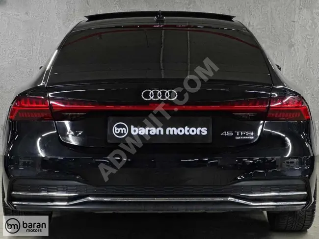 2023 - Audi A7 45 TFSI QUATTRO  - ابواب شفط - مقاعد تبريد - اصدار وكالة - بدون طلاء  - من BARAN MOTORS