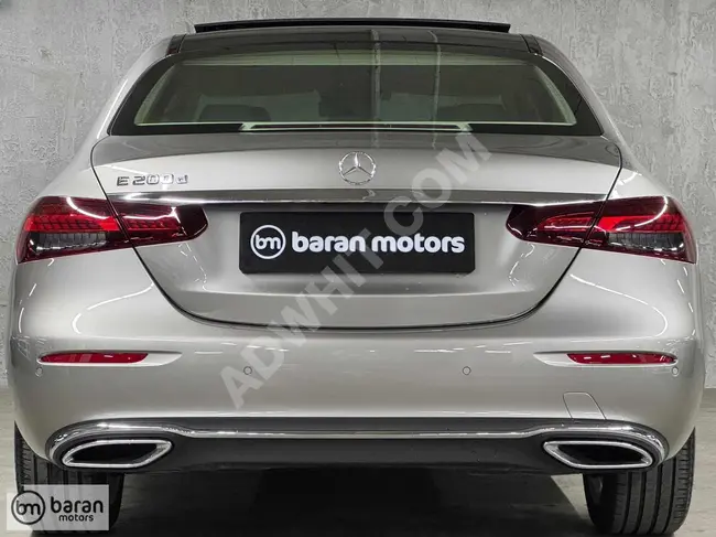 2021 - MERCEDES  E200D EXCLUSIVE - طلب خاص - بدون طلاء و بدون قطع تبديل  - من BARAN MOTORS