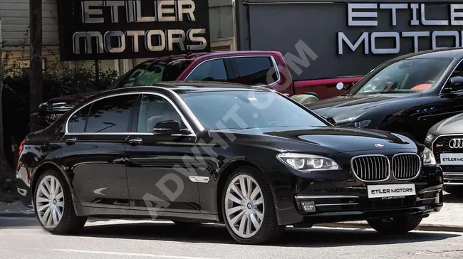 BMW 730D LONG - مقاعد تبريد - وسائط متعددة - ابواب شفط - بدون طلاء - من ETİLERMOTORS