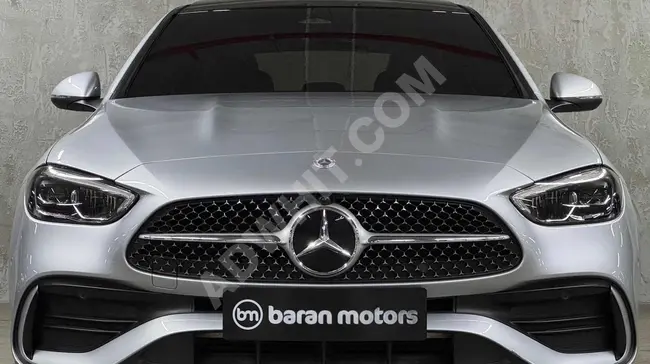 BARAN MOTORS 2022 MERCEDES C200 AMG 4MATIC BAYİİ BOYASIZ