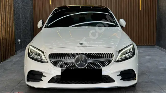 2020 Mercedes C200d AMG 9G-Tronic Y.Servis Bakımlı Boyasız !