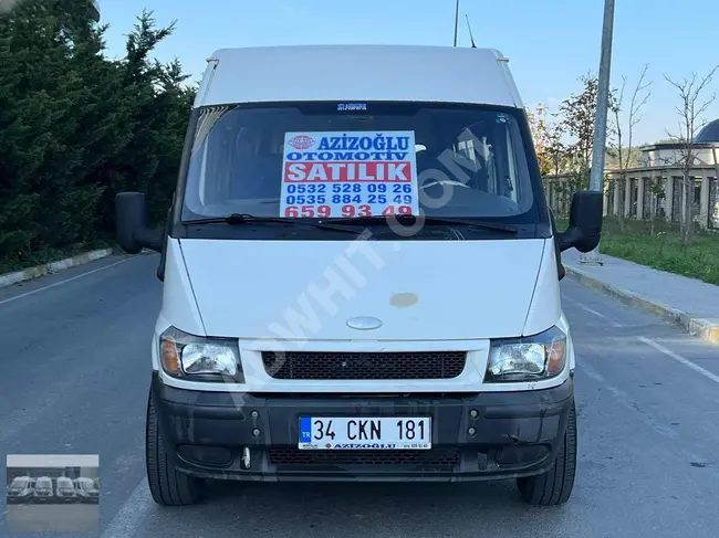 AZİZOĞLU'DAN 2004 MODEL FORD TRANSİT 14+1 MİNİBÜS ORJİNAL