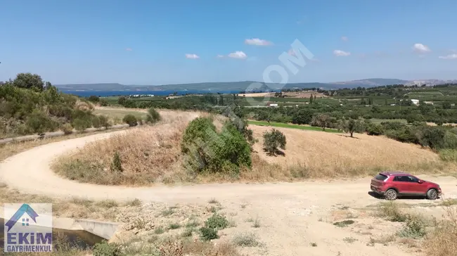 Land for sale in Aklala, Moudaig, Bahsa, in the village of Yapıldak, in the center of Çanakkale.