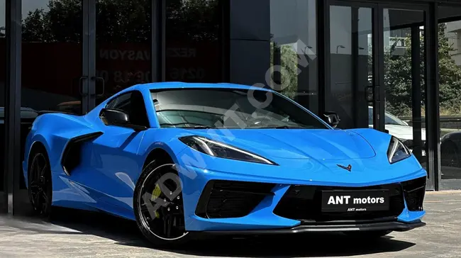 2022 - Chevrolet CORVETTE C8 STINGRAY 6.2 V8 - شاشة عرض المعلومات على الزجاج الامامي - مقاعد تبريد - نظام صوتي BOSE - قيادة رياضية