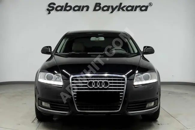 AUDI A6 2.0TDI MULTITRONIC, Black Color, Beige Interior, Model 2011