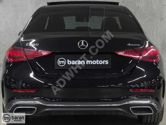 سيارة MERCEDES C200 AMG 4MATIC موديل 2022 - صندوق الكتروني - ذاكرة