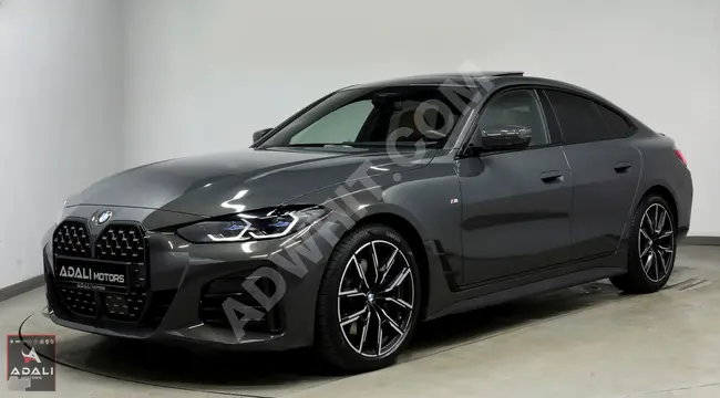 2023 - BMW 420i Gran Coupe Edition  - مقاعد بتصميم M Sport - مصابيح ليزر - مصابيح Shadow - جنوطة مقاس 19 انش